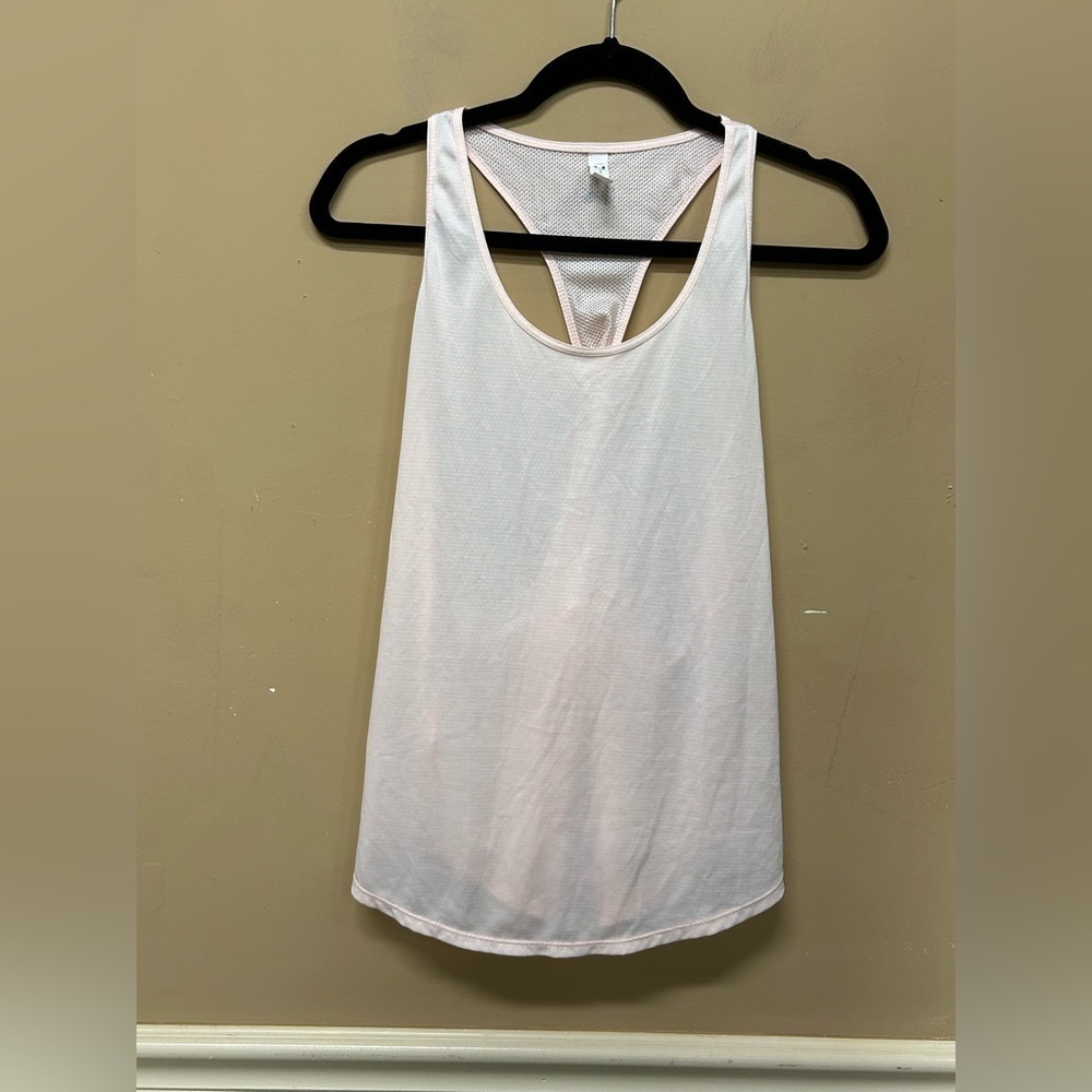 Under Armour Vent Tech Light Pink Women’s Athletic Tank Top Size Large